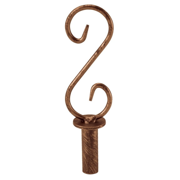 Boutique Cobblestone S-Shape Finial for Counter Merchandise Hooks