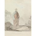 thumbnail image 2 of Samuel Davis 11x14 Gold Ornate Wood Frame and Double Matted Museum Art Print Titled - Tasee Punchou (Tashi Phuntso) (1783), 2 of 4