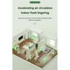 thumbnail image 2 of Triple Turbine Design Fan USB Charging Desktop Fan White and Green, 2 of 5