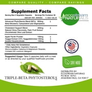 CholestRX by EcoStream Naturals Cholesterol Triple Beta-Sitosterol Support, 90 Count