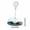 Blue, variant on Weloille Treat Dispensing Ball Interactive Puzzle Toy 1 Piece, Non Toxic Bite Resistant Pet Play Toy, Slow Feeding IQ Training Fun Rolling Pet Toy, for Dog Cat Indoor Play Activity