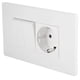 thumbnail image 3 of Socador de Adaptador de Enchufe Montado en la Pared de Salida Única Conchufe de Doble Switchgb, 3 of 7