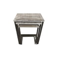 thumbnail image 3 of Carolina Classics Addison Nesting Table Set in Natural Driftwood/Aged Iron, 3 of 5