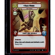 2024 Star Wars Unlimited Spark of Rebellion Mace Windu Top 8 Promo Trading Card