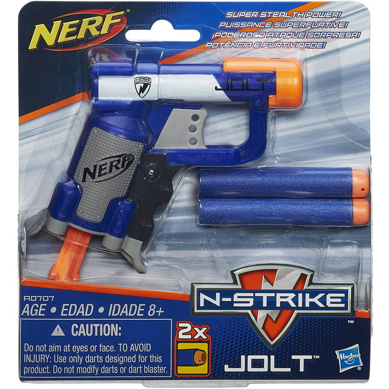 Nerf N-Strike Elite Jolt Blaster, Includes 2 Official Nerf Darts