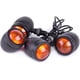 thumbnail image 1 of Yjmei 4 piezas Indicadores de motocicleta Luces de señal de giro 12v Impermeable Universal para motocicleta Scooter Quad Cruiser Off Road, 1 of 5