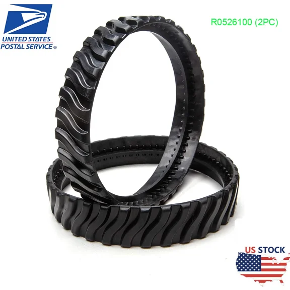 2Pcs Tracks Tyres Wheel For Zodiac Mx8,Mx6 Baracuda R0526100 Pool Cleaner Parts
