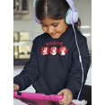 thumbnail image 2 of Year Of The Rabbit Prosperity Hoodie Juniors -Image by Shutterstock,  Small, 2 of 4