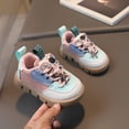 thumbnail image 4 of Toddler Baby Boy Girl Fashionable Sneakers Color Combination Non-Slip Shoes, 4 of 8
