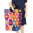 thumbnail image 4 of Yayeee Freestanding Laundry Hamper with Handle Collapsible Large Storage Basket for Clothes, Colorful Jars, 4 of 7