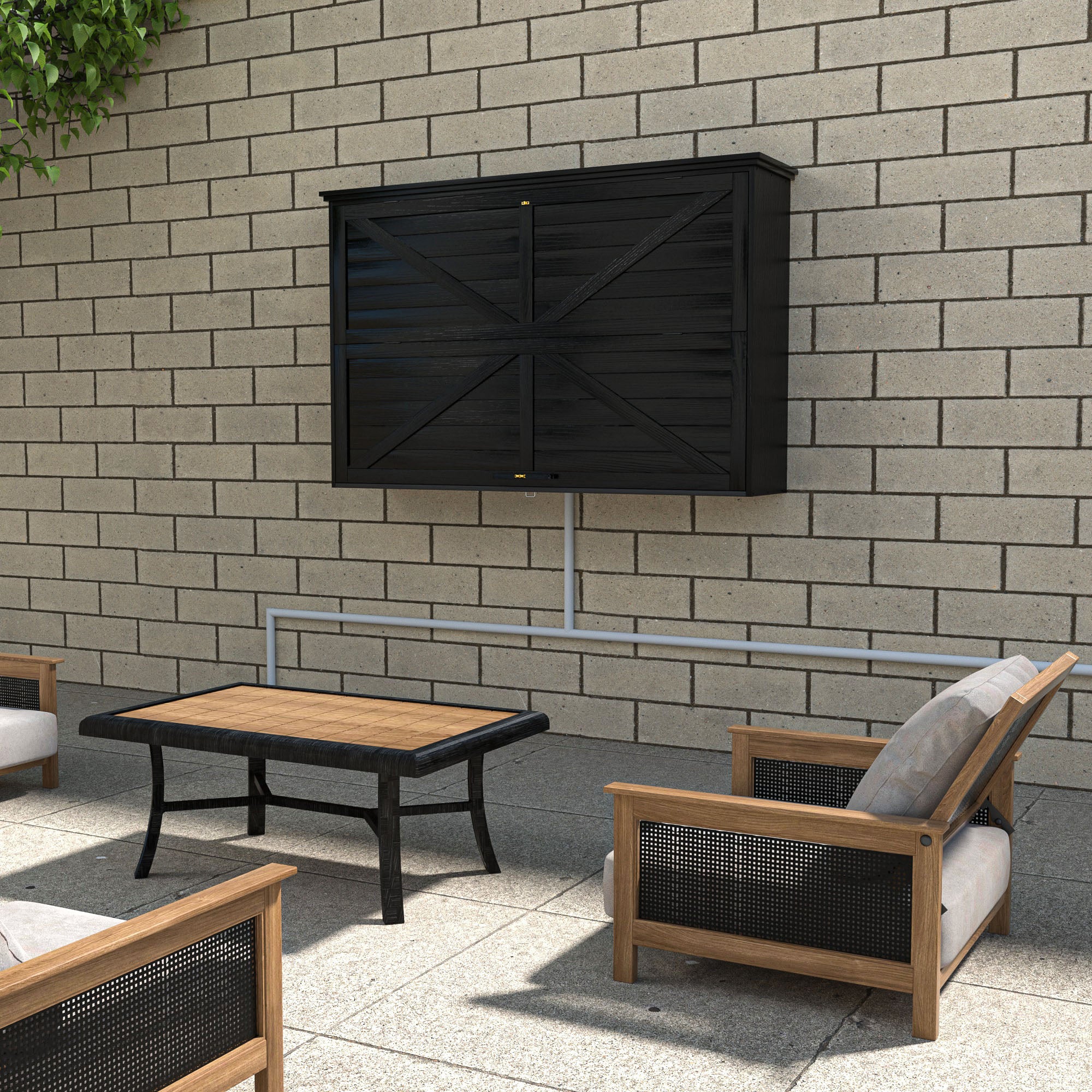 Aazon.co: 40-43 Inch Weatherproof Outdoor TV Cover With LED Backlight, Clear Dust-Proof