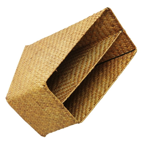 Zehuanyu Portable Counter File Storage Basket Office 30.00X26.00X18.00CM Light Brown