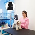 thumbnail image 3 of OUNONA Black Sleeveless Dog Grooming Apron Halter Neck Style for Work Protecting Clothes, 3 of 8