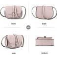 thumbnail image 2 of Crossbody Bags for Women Small Over the Shoulder Saddle Purses and Boho Cross body Handbags,Vegan Leather, 2 of 5