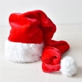thumbnail image 5 of Lovskoo Long Santa Hats Red Fluffy Christmas Hat for Adults Men Women with Plush Comfort Liner for Christmas Xmas New Year Party Special Gift Red, 5 of 9