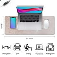 thumbnail image 5 of Positive Vibes Only: Large Pink Desk Mat &31.5x11.8 inches Mousepad, Ergonomic Desk Pad Perfect for Home Office & Computer Use, 5 of 7