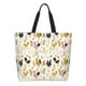 thumbnail image 1 of Disketp Cartoon Chickens Bolsa Tote Estampada para Mujer, Bolso de Hombro y de Mano para Compras y Viajes, 1 of 8