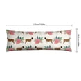 thumbnail image 5 of Dog Print Design Body Pillow Cover 20x54 - Cozy & Breathable - Multipurpose Use, 5 of 6