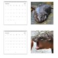 thumbnail image 4 of Calendario MooDeng 2025, Calendario Moodeng, Hipopótamo Pigmeo MooDeng para Amantes de los Animales, Planificador de Calendario de 12 Meses, 4 of 5