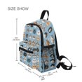 thumbnail image 3 of FORMRS Kids School Backpack with Front Zippered Pocket 12" Student Travel Daypack, Vibrant Cute Cat, 3 of 6