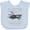 AE-Light Blue, variant on Inktastic Black Hawk Military Boys or Girls Baby Bib