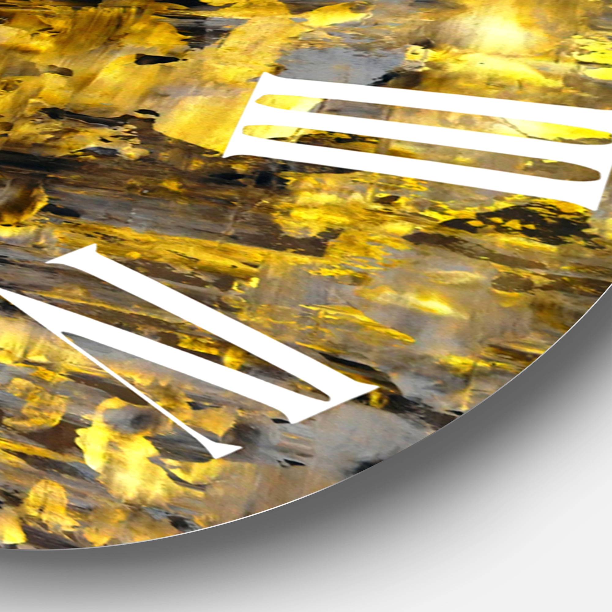 Designart 1 in Modern,Contemporary Wall Clock