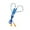 Blue-40cm, variant on Gytml Noise-Isolating Earplug Headphones, Hidden Bluetooth Earbuds For Construction & Noisy Workplaces(Blue-40cm)