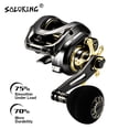 thumbnail image 2 of GKA300 Moulinet Baitcasting 9,5 kg Drag 10 Roulements 6,4 Rapport de Vitesse Drag Cliqueur Poignée d'Alimentation Simple Moulinet de Pêche Baitcaster Main Droite 6,4, 2 of 6