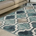 thumbnail image 6 of Superior Viking Trellis Indoor Large Area Rug, 8' x 10', Deep Royal, 6 of 6