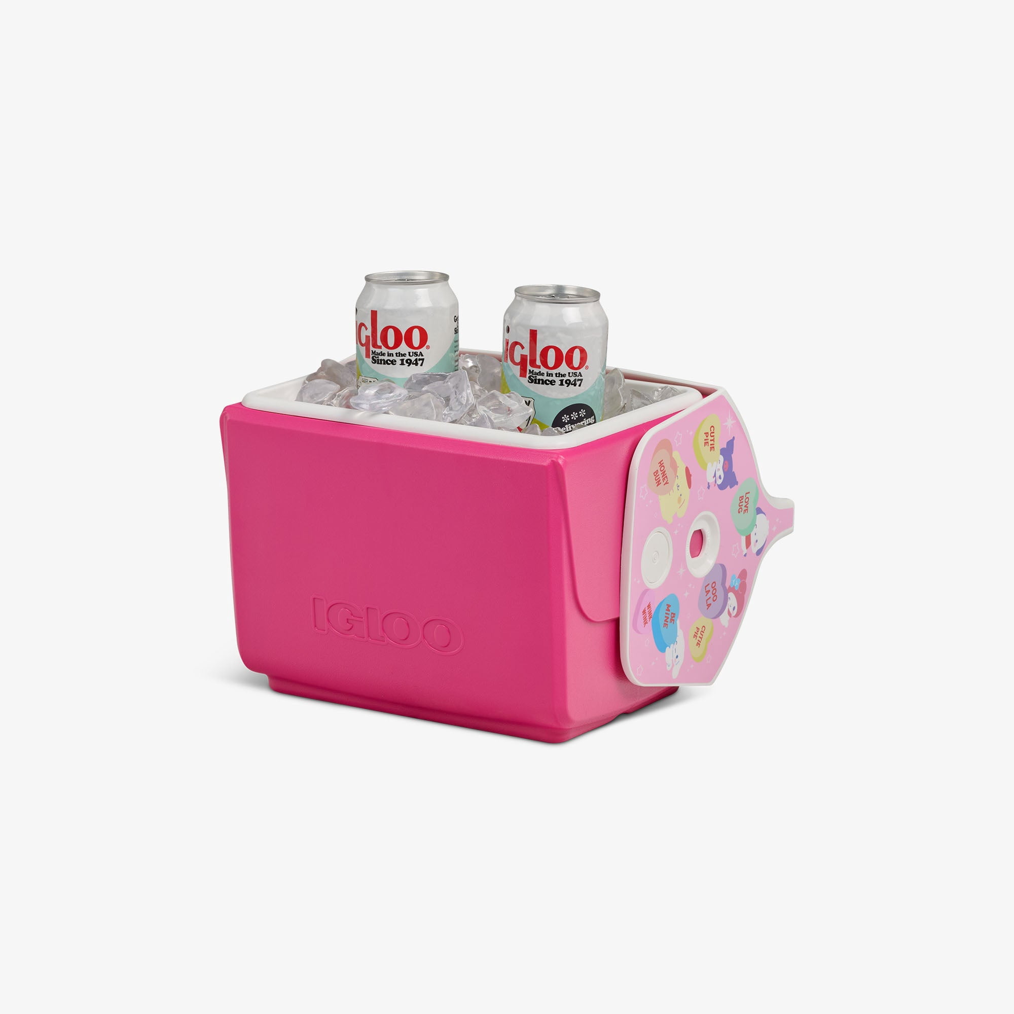 Igloo x Hello Kitty and Friends x Sweethearts Candies Little Playmate Hardside Cooler, 9 Can Capacity