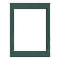 thumbnail image 3 of Forest Green Picture Frame Mat for 18x24 Frames - Fits 15x20 Photos - 1 Mat, 3 of 7