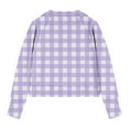 thumbnail image 4 of Bnwani Long Sleeve Toddler Shirts Boys Hoodless Fleece Lattice Tops, 4 of 5