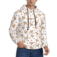 thumbnail image 2 of Honeii Labrador Retriever Dog Pattern Mens Hoodies Men's Loose Sleeve Sweatshirt,Pullover Hooded Sweatshirt for Men,Essentials Hoodie-3X-Large, 2 of 7