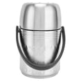 thumbnail image 4 of Fiambrera de acero inoxidable, Fiambrera Térmica de material de acero inoxidable 304 con 3 compartimentos para picnic para acampar, 4 of 7