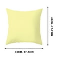 thumbnail image 4 of 2-Pack Waterproof Outdoor Pillow Covers - UV Resistant Solid Color Cushion Protectors Zipper Closure Patio Furniture Accessories(Beige), 4 of 6
