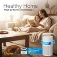 thumbnail image 6 of Crane True HEPA Air Purifier, Up To 200 Sq. Ft., With Aroma Tray, Night Light, Adjustable Fan Speed and Timer Function, 6 of 7