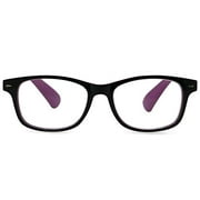 In Style Eyes Powerful High Magnification Reading Glasses Purple 6.00