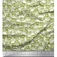 thumbnail image 1 of Soimoi Cotton Duck Fabric Horror Skull Halloween Print Fabric by Yard 56 Inch Wide, 1 of 1