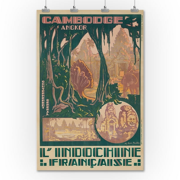 Vietnam L Indochine Francaise Cambodge Angkor Artist Ponchin C 1931 Vintage Advertisement 36x54 Giclee Gallery Print Wall Decor Travel Poster Walmart Com Walmart Com Vietnam L Indochine Francaise Cambodge Angkor Artist Ponchin C 1931 Vintage Advertisement 36x54 Giclee Gallery Print Wall Decor Travel Poster Walmart Com Walmart Com