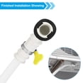 thumbnail image 5 of Uxcell 4.9ft Air Conditioner Drain Hose Kit, Universal Drain Connector Hose with Clamp Connector 8, White, 5 of 6