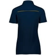 thumbnail image 2 of Holloway Sportswear M Womens Defer Polo Navy/Gold 222761, 2 of 5