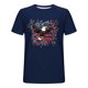 thumbnail image 5 of Tops para hombre, blusas y camisas de manga corta con cuello redondo para hombre, jersey informal de moda con estampado de cuello redondo para hombre, pantalones cortos deportivos para fitness, blusa, 5 of 5