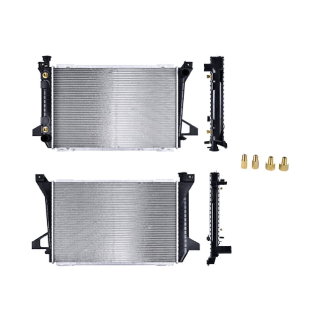 Radiador De Agua F-200 1986 Ford V8 5.0L Aut S/Aa Soldado Polar .