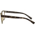 thumbnail image 4 of AX ARMANI EXCHANGE Mens Ax3071f Asian Fit Rectangular Sunglasses Matte Havana/Demo Lens 54 Millimeters, 4 of 5
