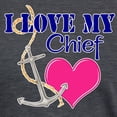 thumbnail image 3 of CafePress - Chief T Shirt - Womens Tri-blend T-Shirt, 3 of 4