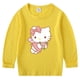 thumbnail image 5 of Hello Kitty-Camiseta de manga larga para niños y niñas, top de cuello redondo de algodón con dibujos animados, ropa de primavera y otoño, 5 of 5