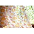 thumbnail image 2 of Fruits Tulle Curtains with Rod Pocket, Citrus Kiwi Lemon Leaves Apricot Watermelon Fresh Exotic Kitchen, Sheer Drape for Wedding Party 2 Panels, 7 Sizes, Earth Yellow Lime Green, by Ambesonne, 2 of 3