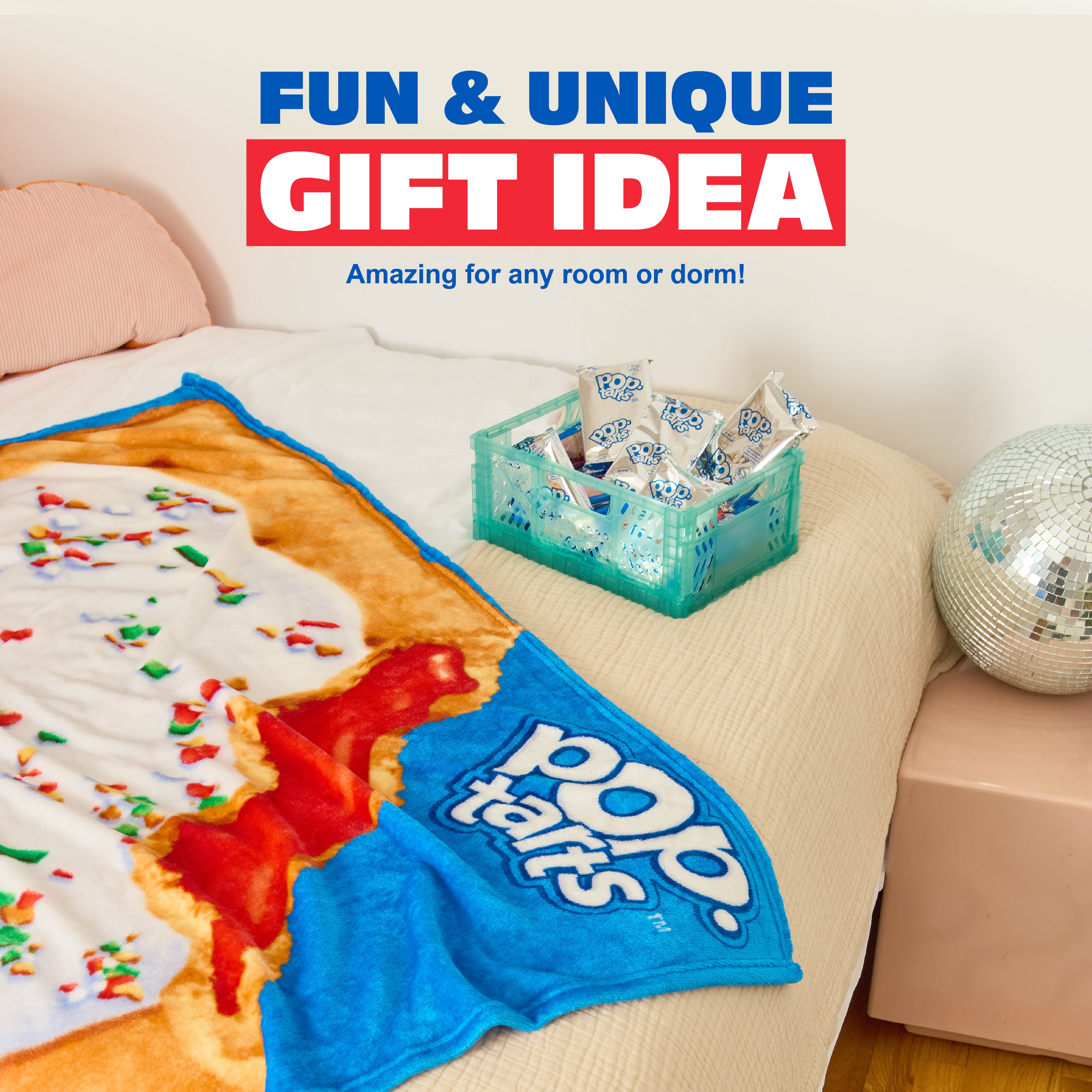 Pop-Tarts™ Cozy Concepts Co. Throw Blanket by Relatable,  Strawberry Pop-Tart® Throw Blanket,  50x60”