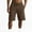 Brown, variant on Coorders George Men’s & Big Men’s Stretch Twill Flat Front Shorts, Mens Shorts Clearance, Gray, XXXL