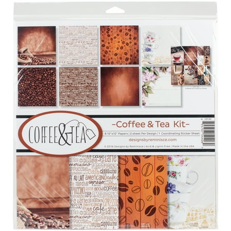 UPC: 0895707544069 | Reminisce Collection Kit 12 X12 -Coffee & Tea